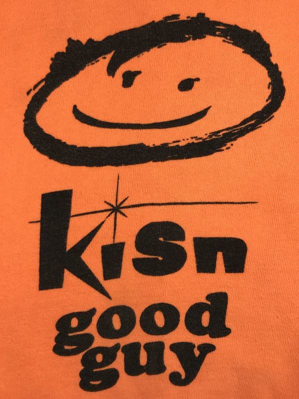 Smile Face “Kisn Good Guy” Single-V Sweatshirt スマイル ビンテージ
