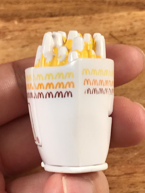 McDonald's New Food Changeables “Fry-Bot” Happy Meal Toy ニュー