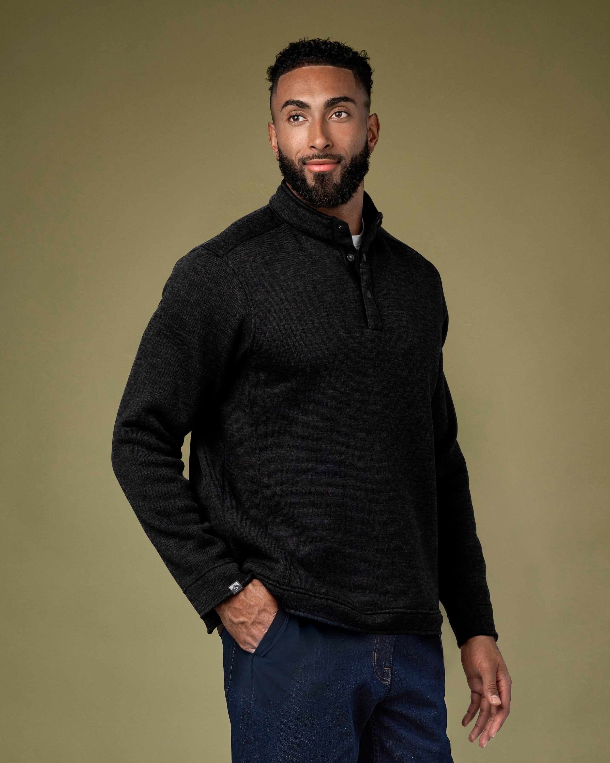 Men's Overachiever Sweater Fleece Jacket – Storm Creek