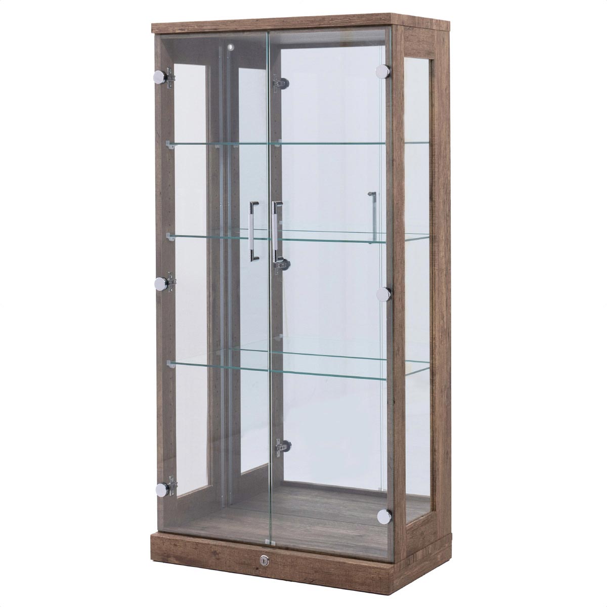 ショーケース オリーブ 幅64cm ロータイプ ホワイト