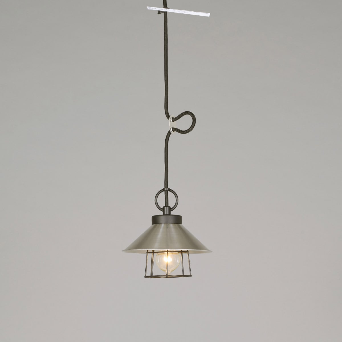 レトロペンダントライト(配線ダクト用) 〆付けブラックガードアルミP5S