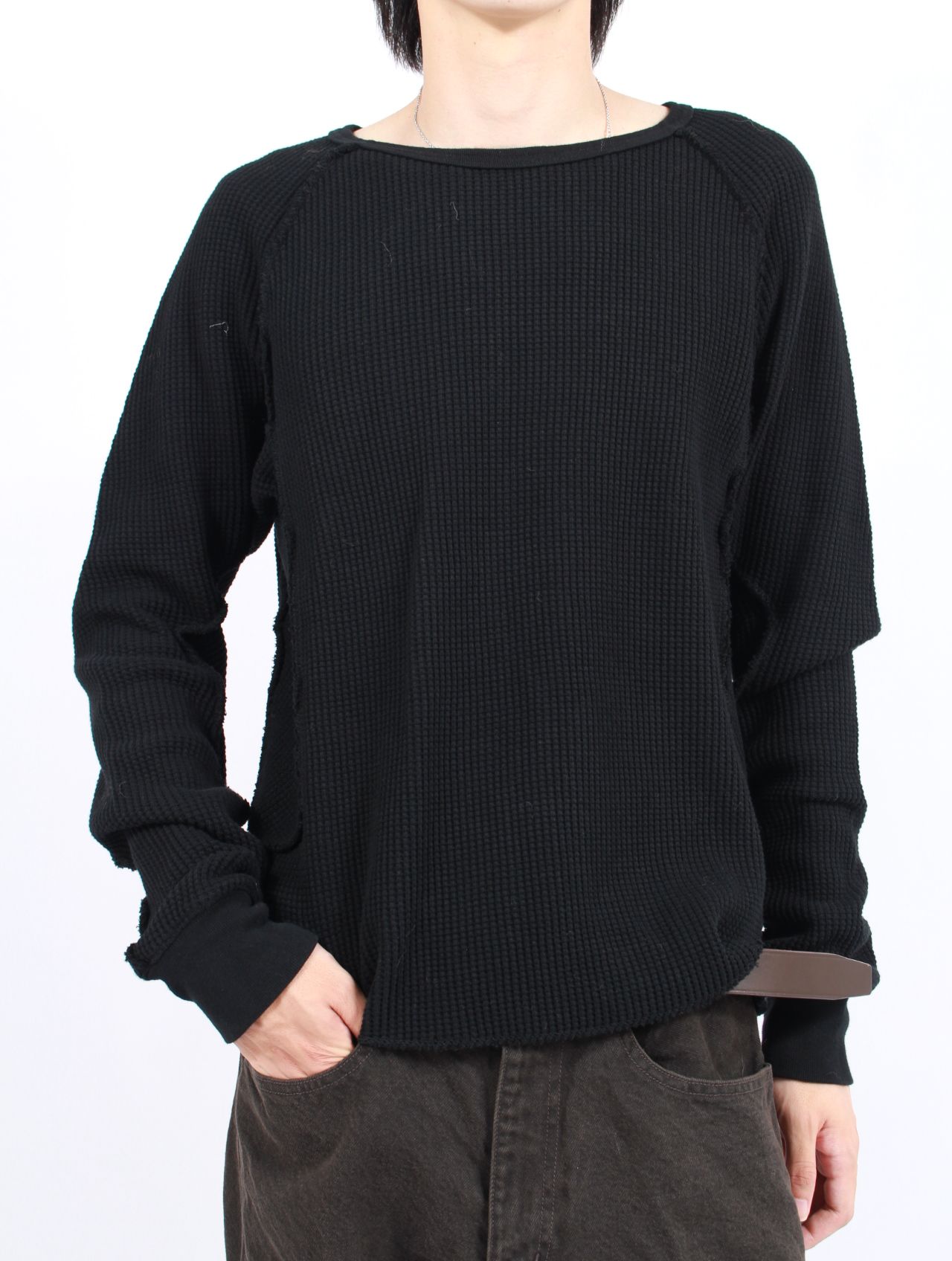 NVRFRGT - 【26SS】定番 ワッフル サーマル ロングスリーブ 長袖 T