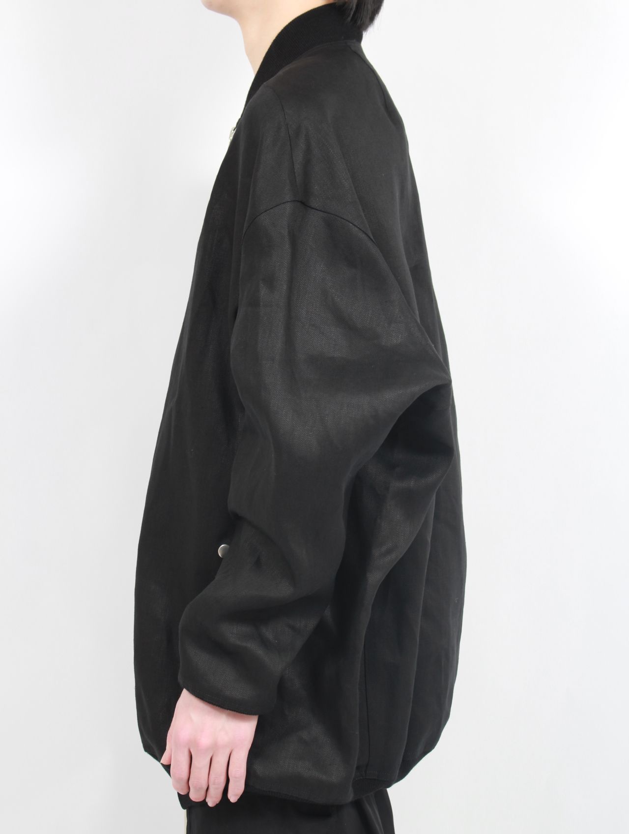 RICK OWENS - 【25SS】ジャンボ フライト リネン ボンバー ジャケット