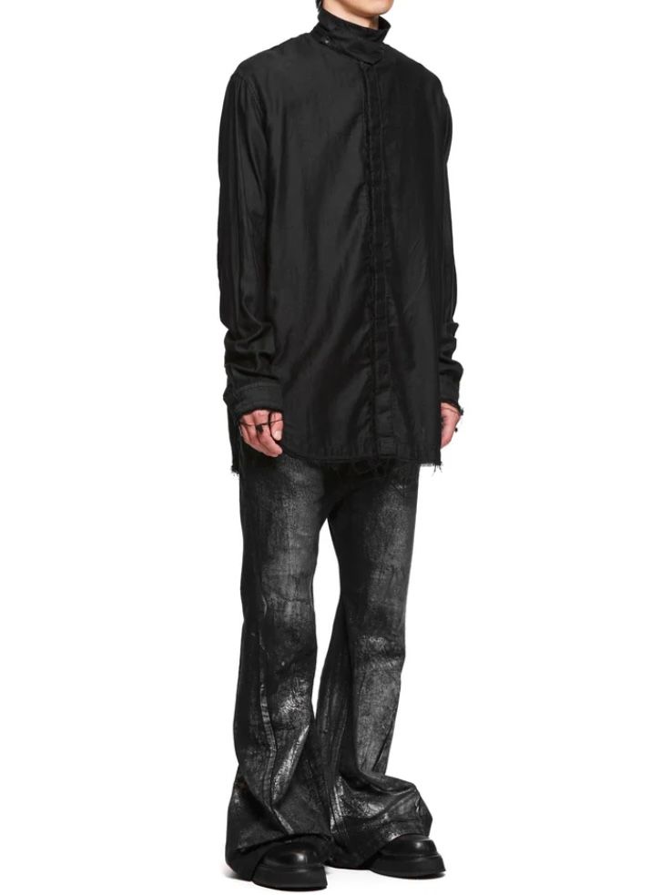 JULIUS - 【25SS】コットンシルクツイル シャツ / COTTON/SILK TWILL