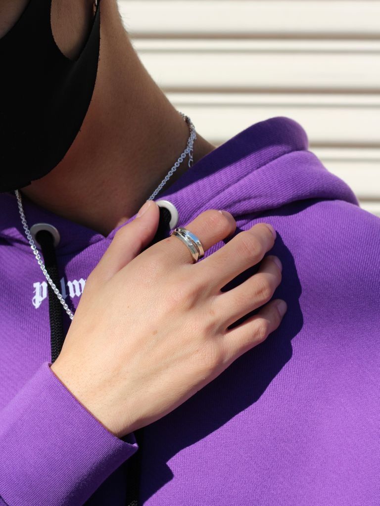 GARNI - 【取り寄せ】クロッケリー リング / Crockery Ring / シルバー