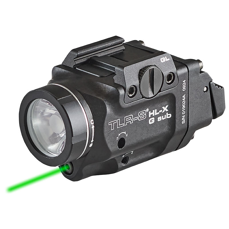 TLR-8® HL-X G sub - Green Laser | Rechargeable Light for