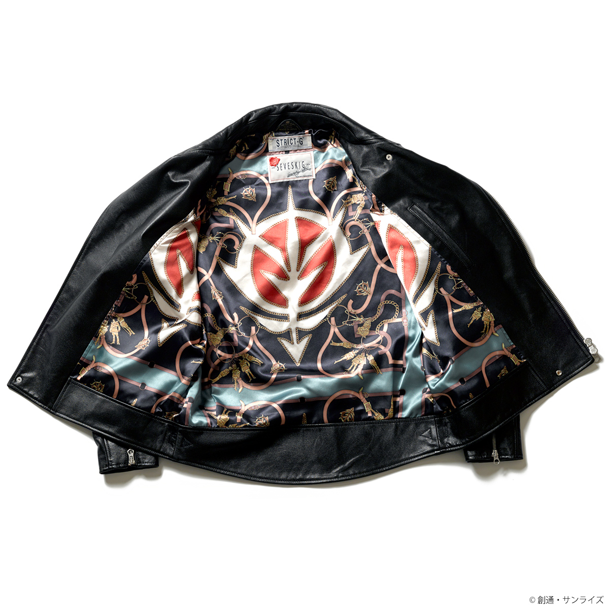 STRICT-G × SEVESKIGコラボ 『機動戦士ガンダム』ライダースジャケット