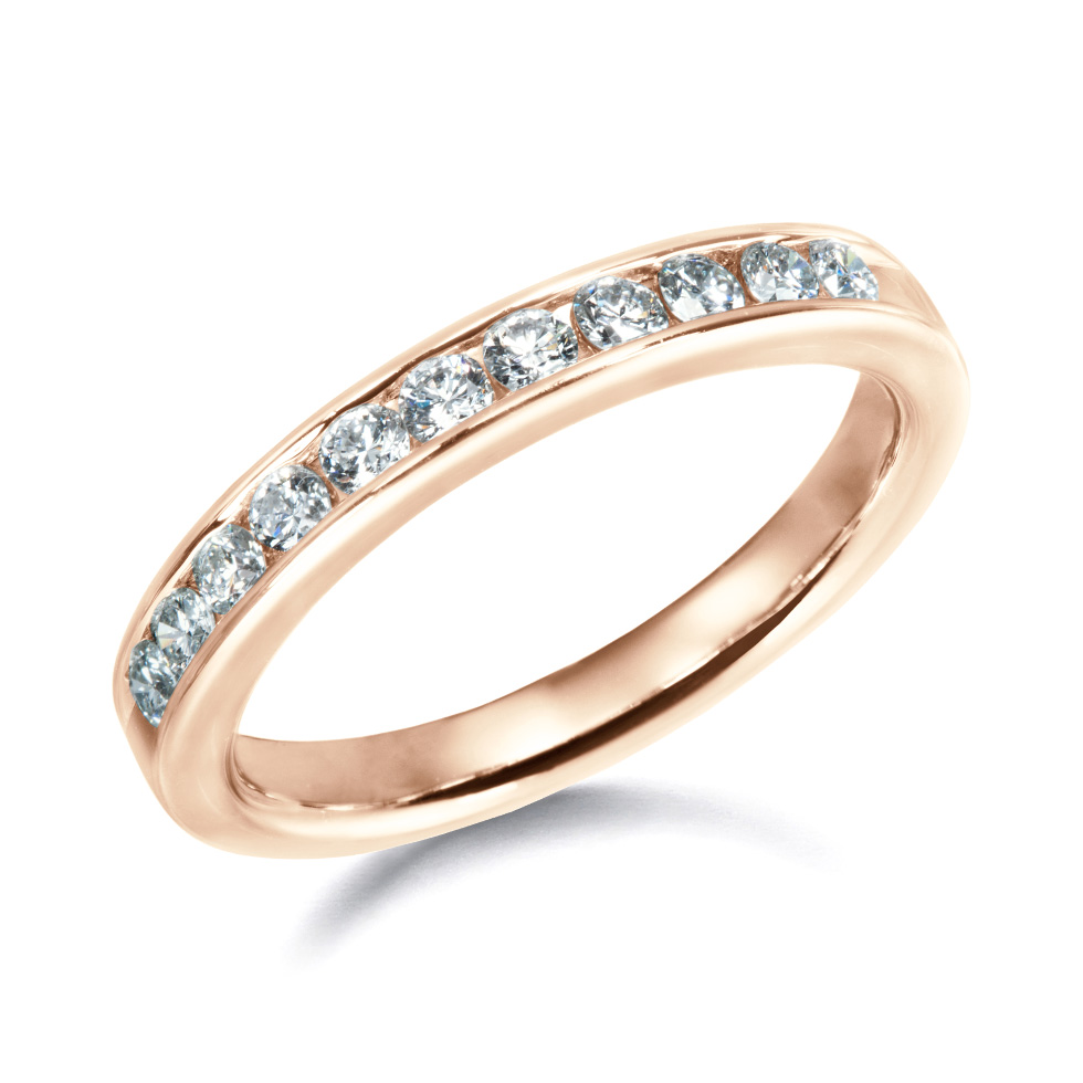 ハーフエタニティリング | ダイヤモンドバンドリング | SUWAブライダル