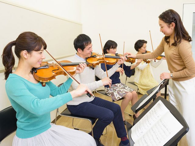 バイオリン｜ヤマハ大人の音楽レッスン | 弦楽器 | スガナミ楽器