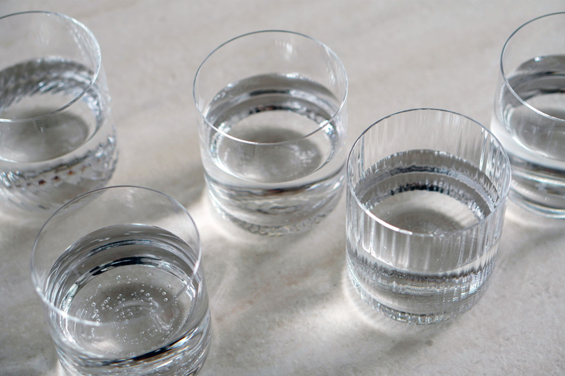 水 -MIZU-：グラス (L) ペア GIFT | ガラス製品 | Sghr