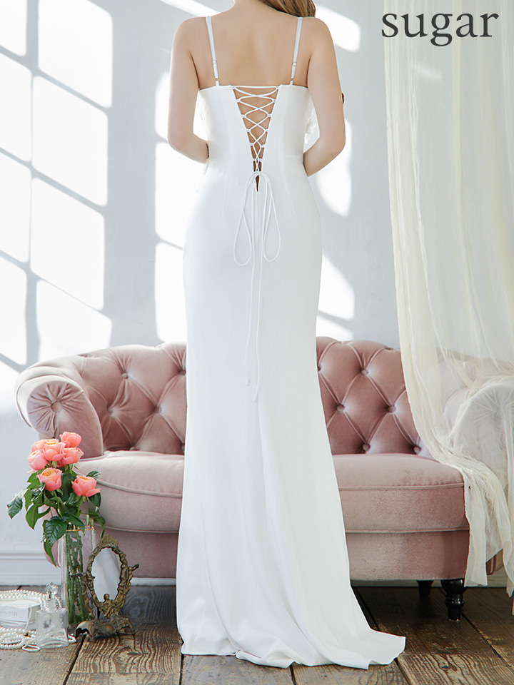 IRMA/イルマ】マーメイド/ ビジュー/ ワンカラー/ ノースリーブ