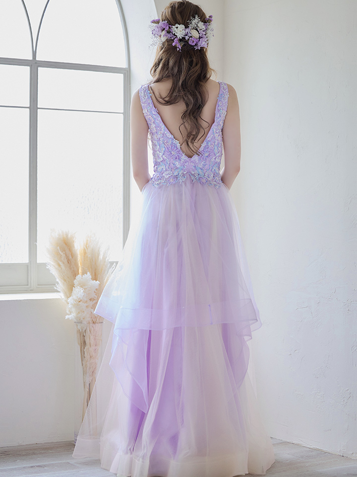 関西コレクション着用】【Lip line/リップライン】フラワー刺繍/ 2段