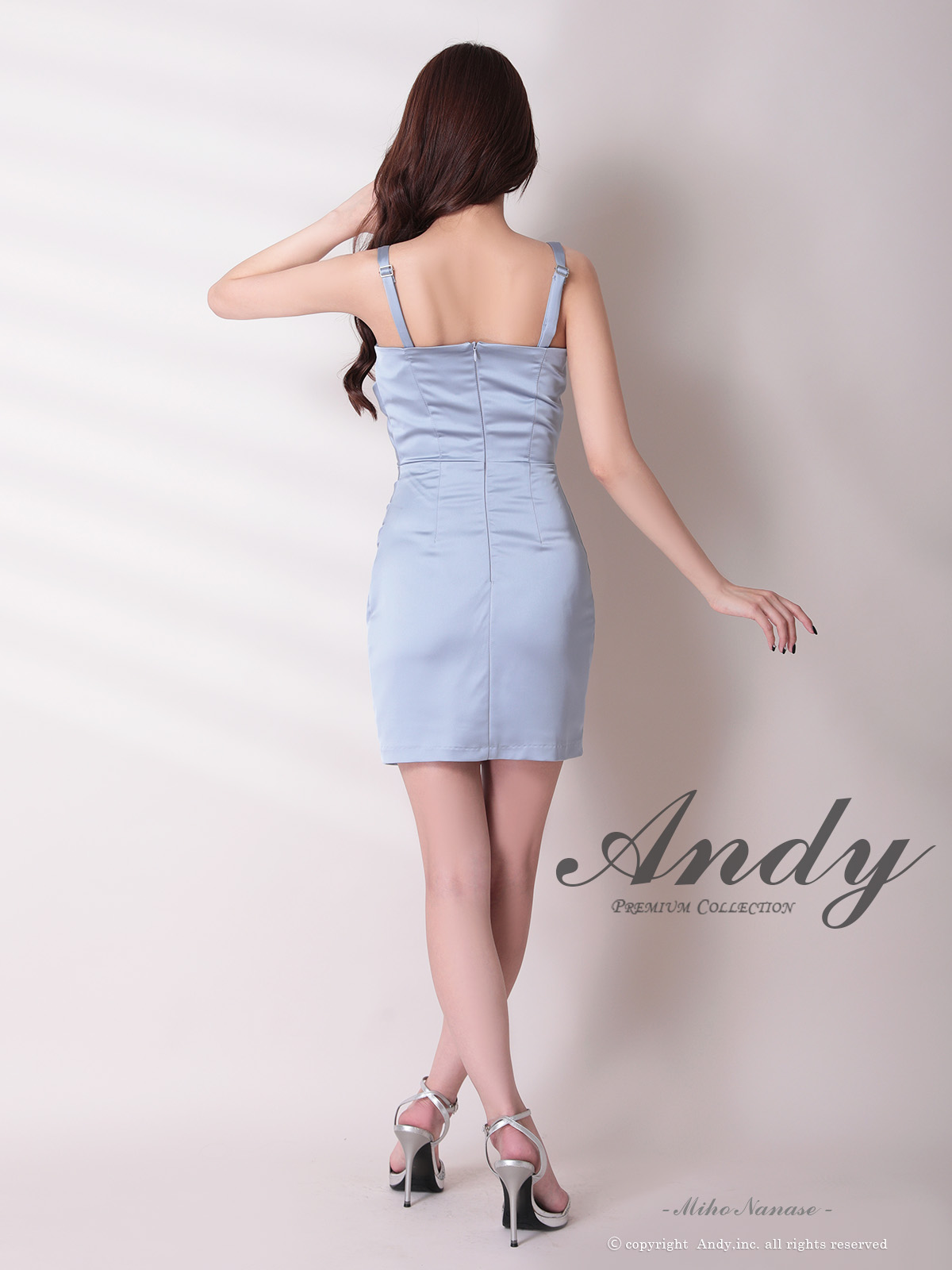 XSサイズあり【ANDY/アンディ】キャミ/ ドレープ/ バストジップ/ 谷間