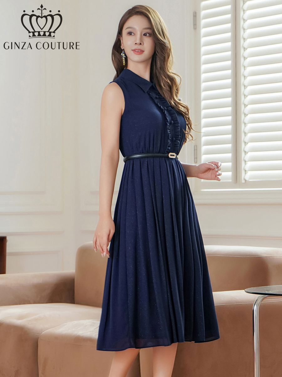 XS-Lサイズあり 【GINZA COUTURE/銀座クチュール】襟付き