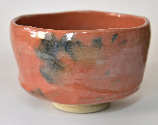 楽吉左衛門14代 覚入作 赤楽茶碗 すいぎょく園｜創業百年、お茶の