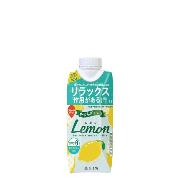 やすらぎFruitレモン 330ml (12本入)果汁・野菜飲料