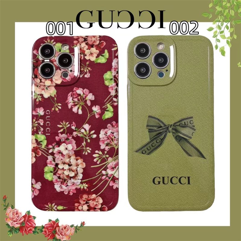 gucci iphone16 ケース iphoneケース 花柄 ブランド グッチ