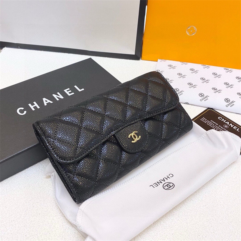 シャネル キャビア スキン 長 財布 chanel 財布 マトラッセ 長 財布
