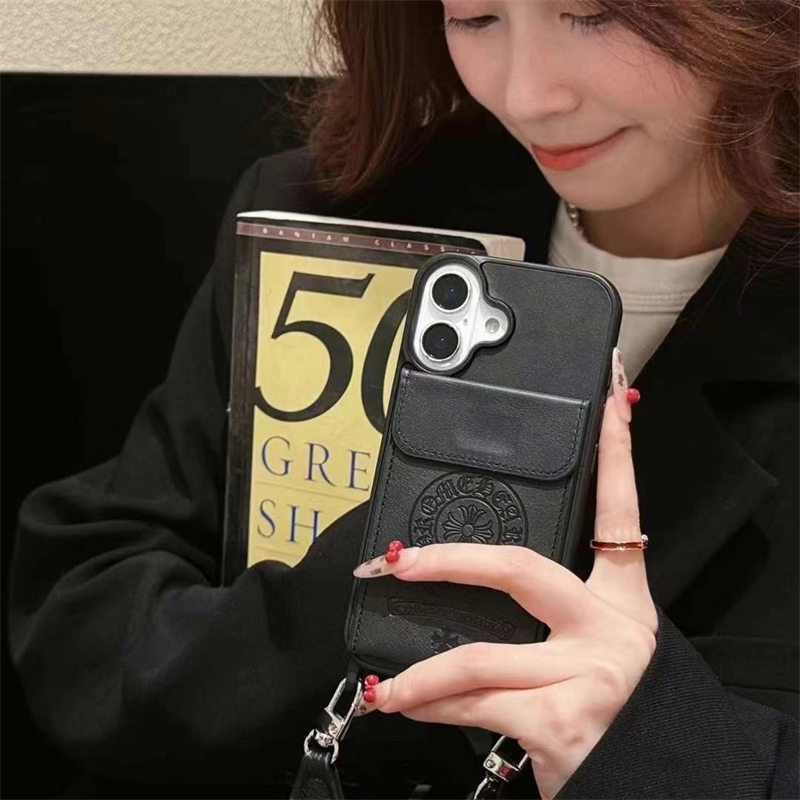 クロム ハーツ スマホケース スマホ ショルダー メンズ ブランド