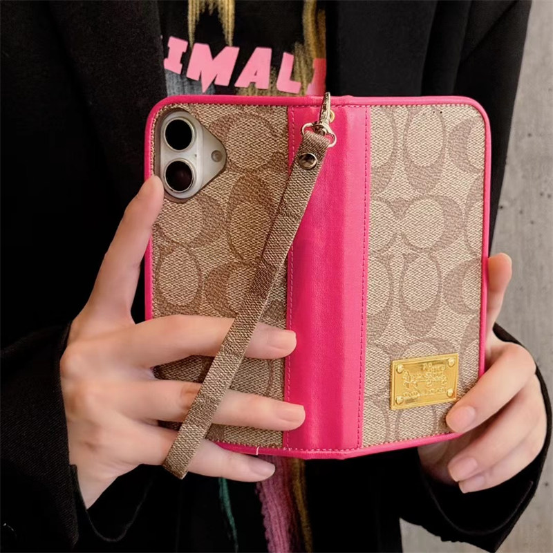 スマホケース 手帳 型 ブランド コーチ iphone17/17pro ケース 手帳 型