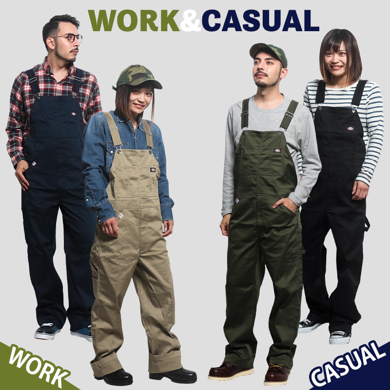 作業服・作業用品 オーバーオール ディッキーズDickies d-769【サン