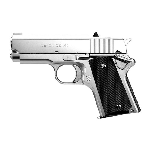 デトニクス.45 コンバットマスター ステンレスモデル / ガスブロー