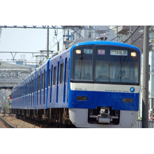 京急600形 KEIKYU BLUE SKY TRAIN 増結用中間車4両セット(塗装済キット