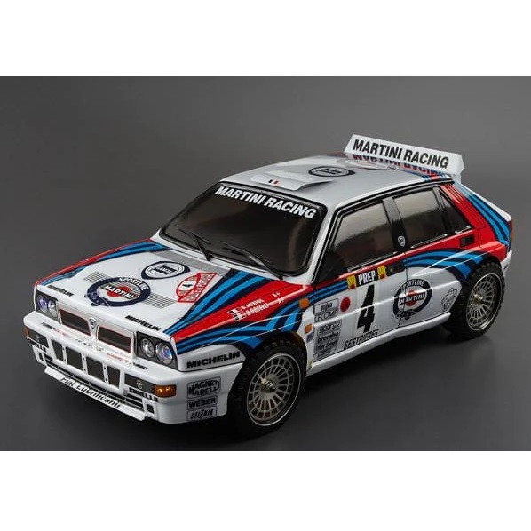 ランチアデルタHFインテグラーレ塗装済ボディ(ラリーレーシング