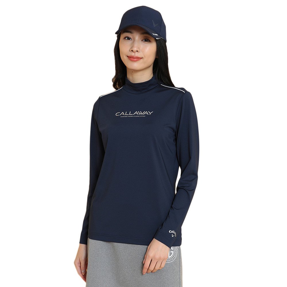 キャロウェイ（CALLAWAY）（レディース）ゴルフウェア 長袖モック