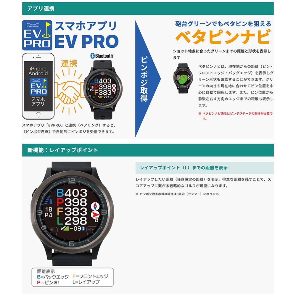 イーグルヴィジョン（EAGLE VISION）（メンズ、レディース）ゴルフ