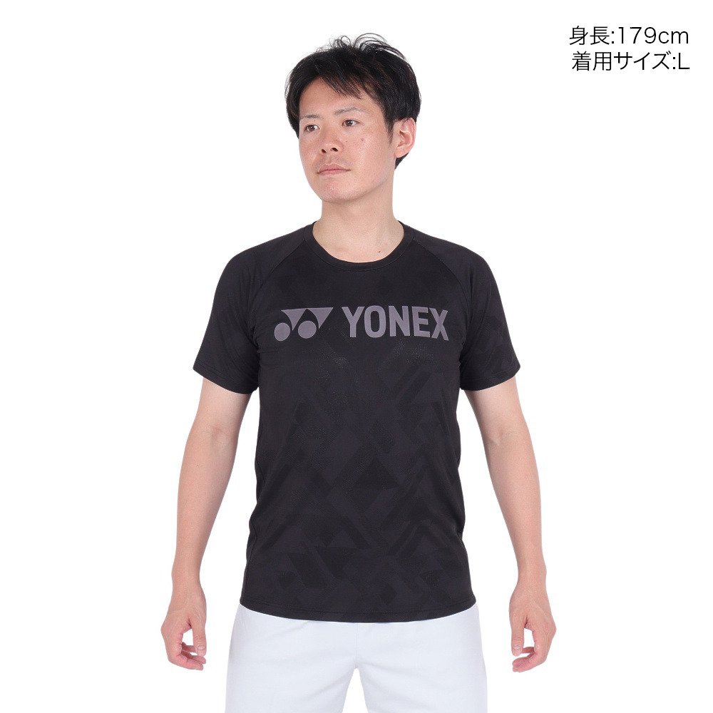 ヨネックス（YONEX）（メンズ）テニスウェア 半袖 ドライTシャツ 16715-007