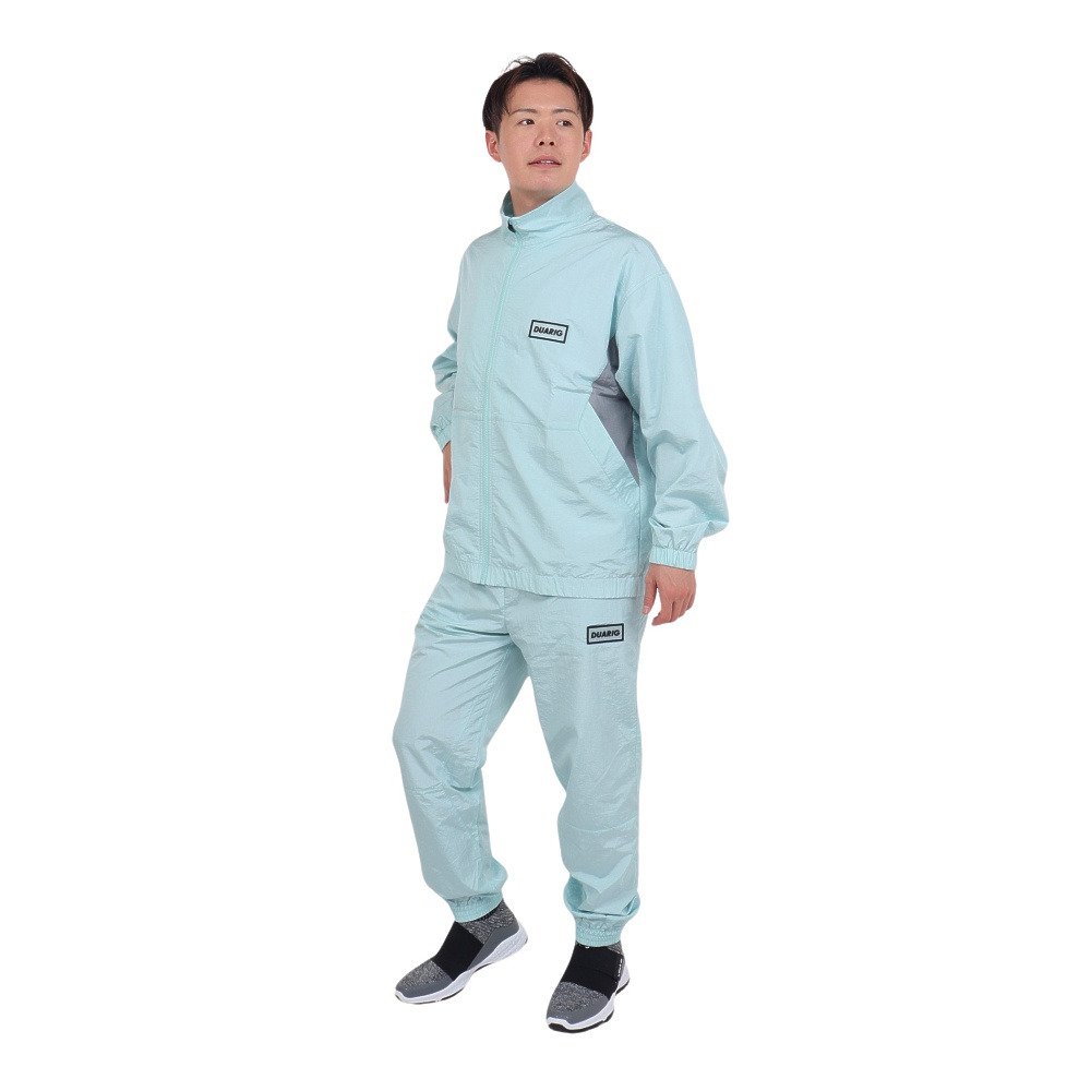 デュアリグ（DUARIG）（メンズ）ナイロンタスラン裏ジップアップ