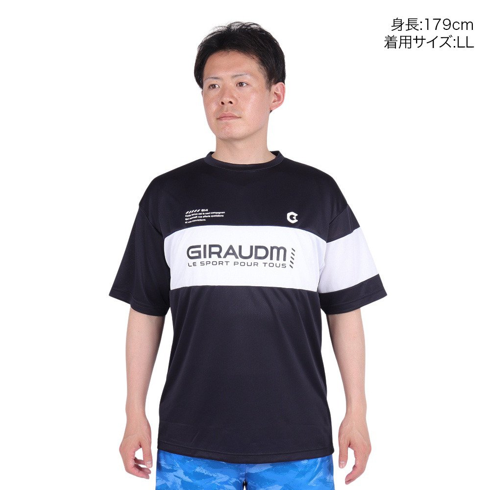 ジローム（GIRAUDM）（メンズ）ドライプラス メッシュ Tシャツ