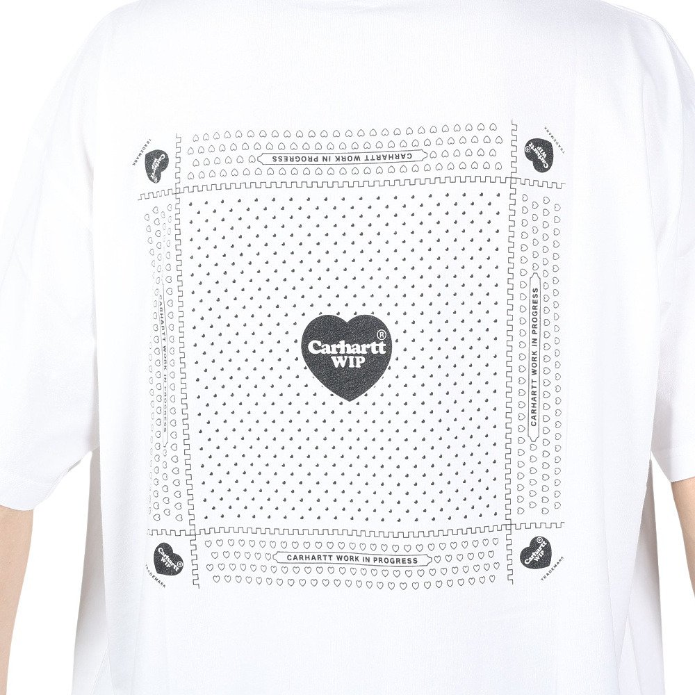 カーハート（CARHARTT）（メンズ）ショートスリーブ ハート バンダナ T