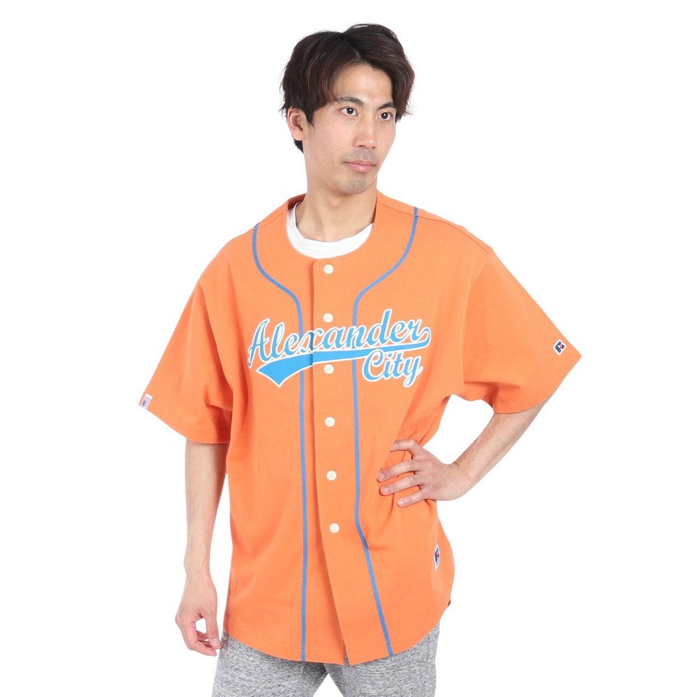 ラッセル（RUSSELL）（メンズ）ProCotton ベースボールシャツ