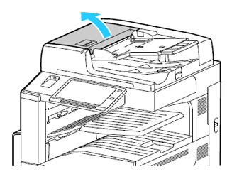 Clear the Jam in the Document Feeder