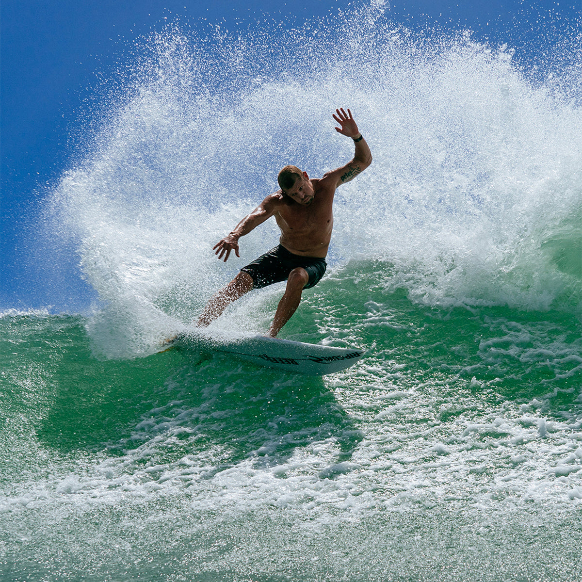 FCS II Mick Fanning Glass Fibre Fusion Tri Fin Set - FCS US