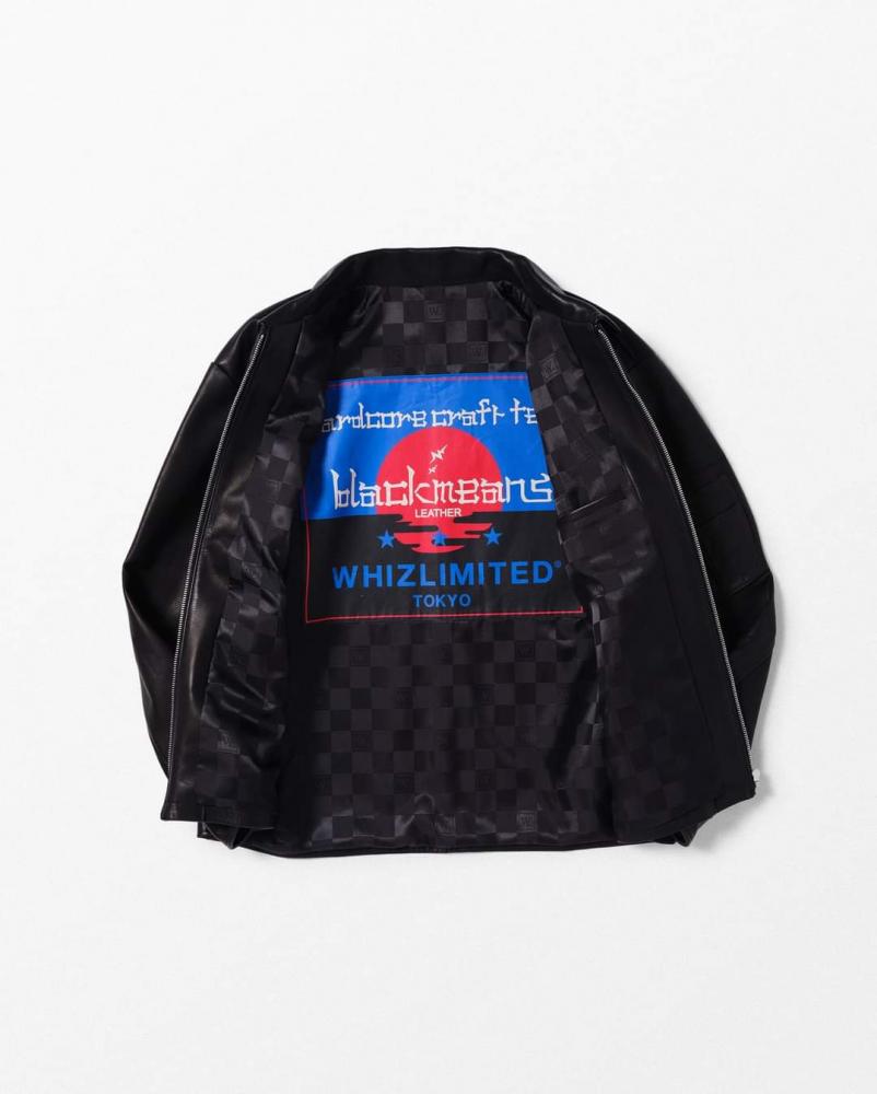 SURPRISE(サプライズ) / ×blackmeans LEATHER JACKET BLACK