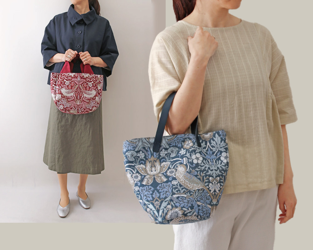 Import] 【William Morris】ジャガードファブリック・STRAWBERRY THIEF