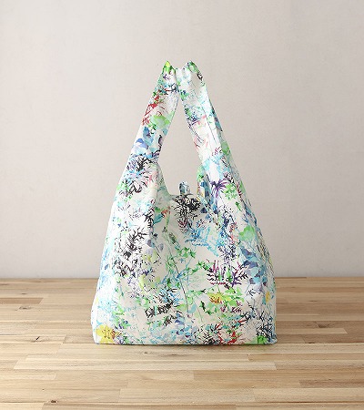 寸法図【NO.3029】レジ袋エコバッグ [M便 0/1]の通販 | SWANY Online