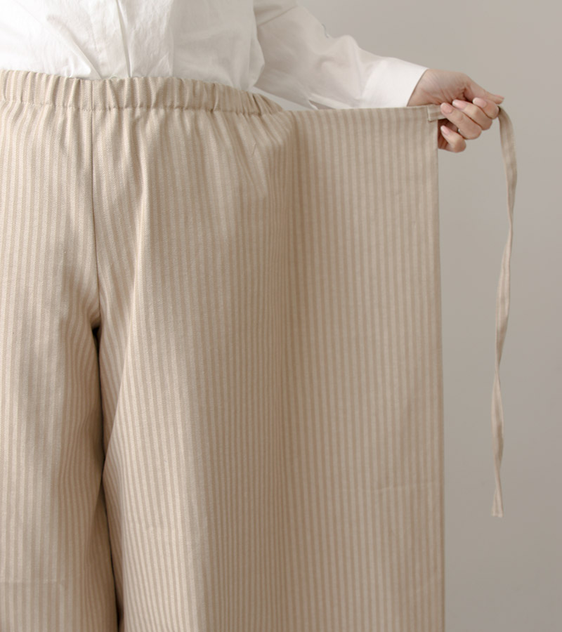 寸法図【NO.422】オーバーラップクロスのリラックスパンツ [M便 0/1]の