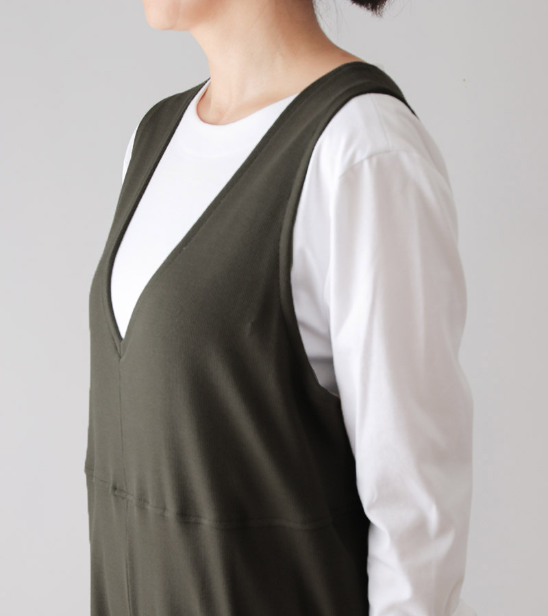 実物大型紙【No.433】Vネックのサロペット(SML・2L) [M便 1/3]の通販