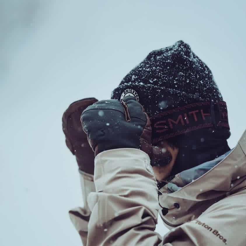 ゴアテックスレザースキーグローブ（3フィンガーミット）Alaska(ユニ