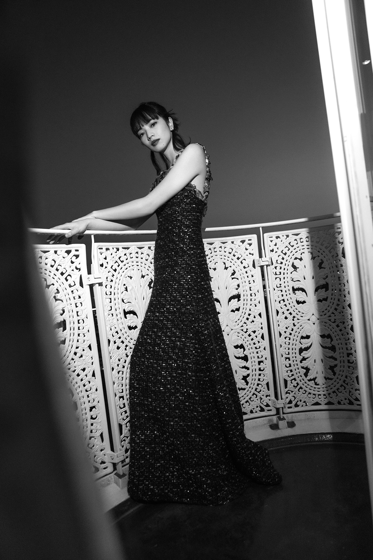 小松菜奈、日本アカデミー賞授賞式でシャネルのオートクチュールドレス