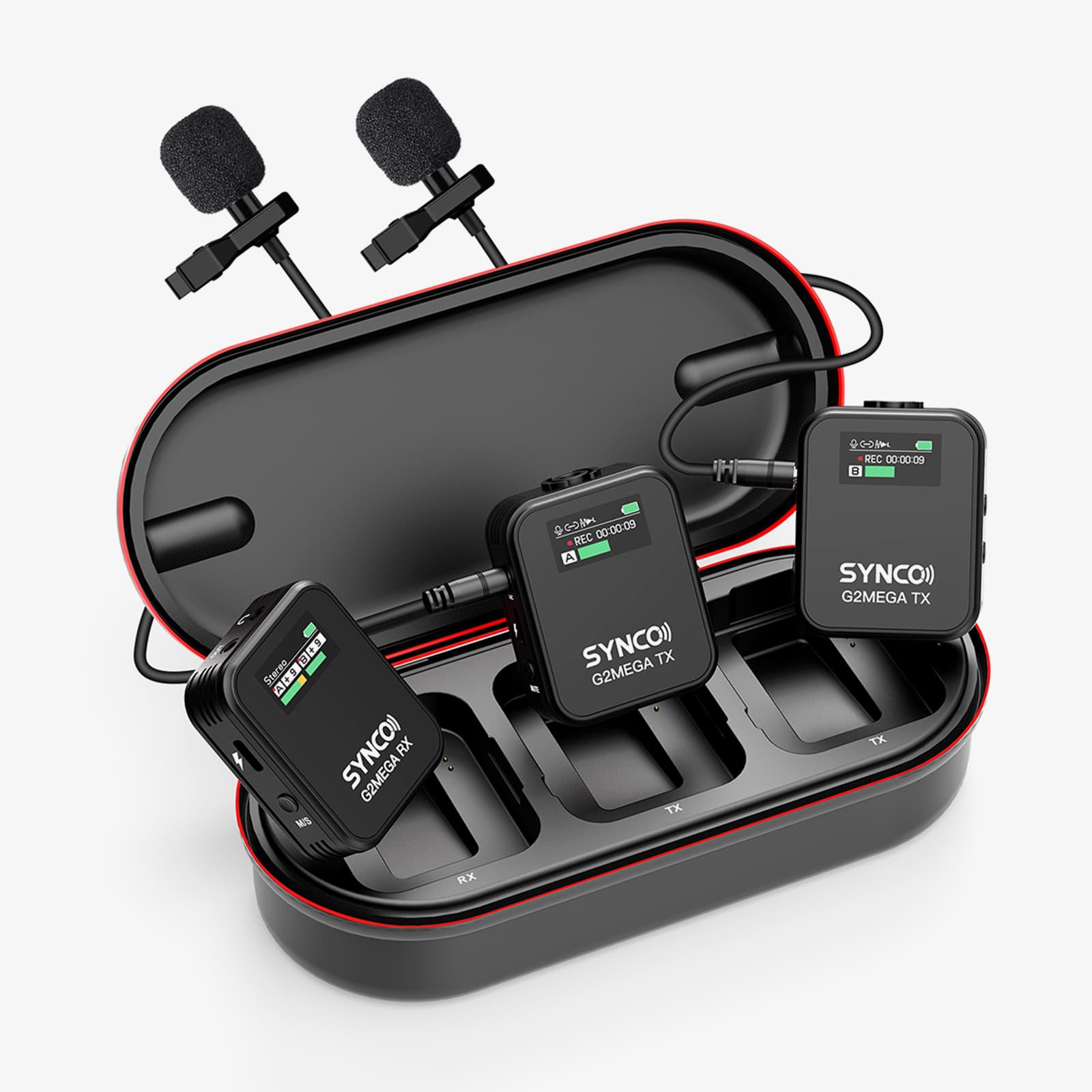 撮影用ワイヤレスマイク SYNCO G2 Mega | SYNCO