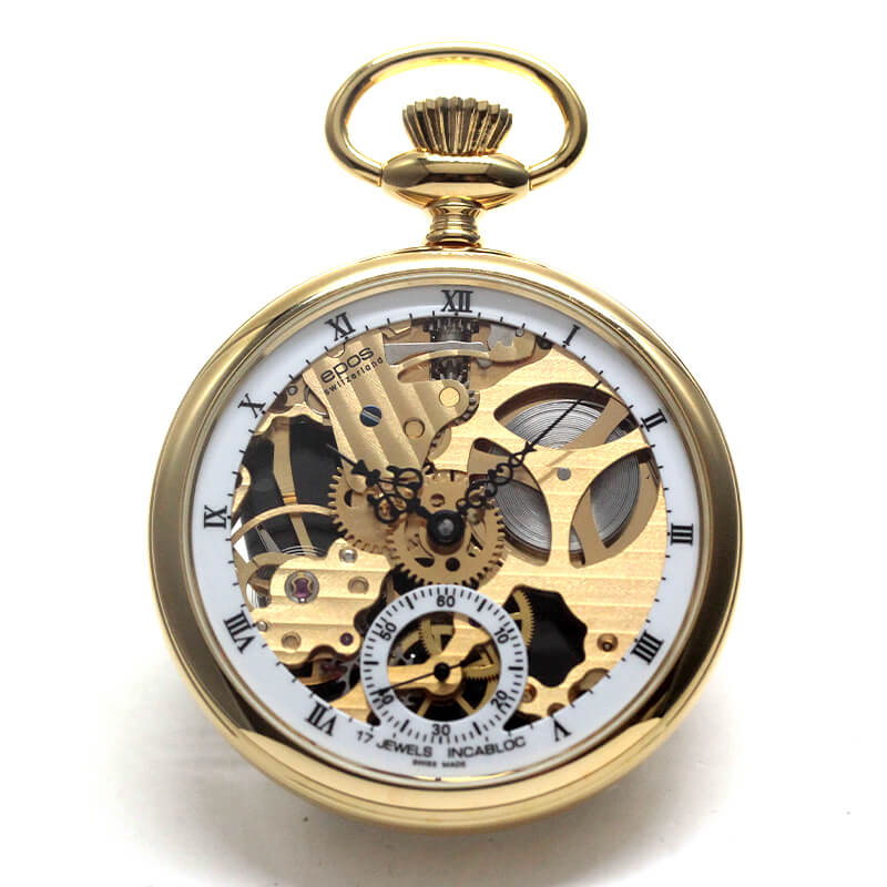 エポス（EPOS)/2003GP-N/手巻き式/コートドジュネーブ/懐中時計 – 正美