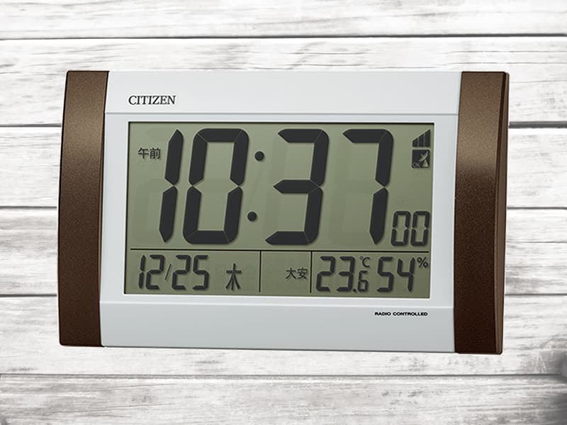 CITIZEN シチズン デジタル 電波 掛け置き兼用 8RZ188-006 – 正美堂時計店