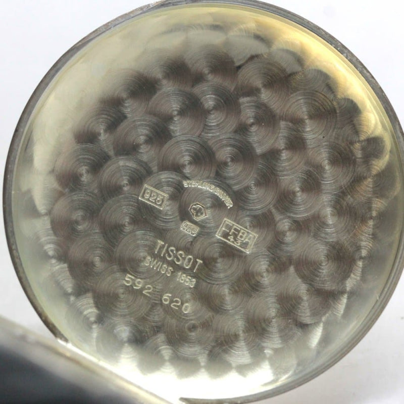 絶版モデルのティソ（TISSOT）/PING-HAN RAILWAY/銀無垢懐中時計/限定