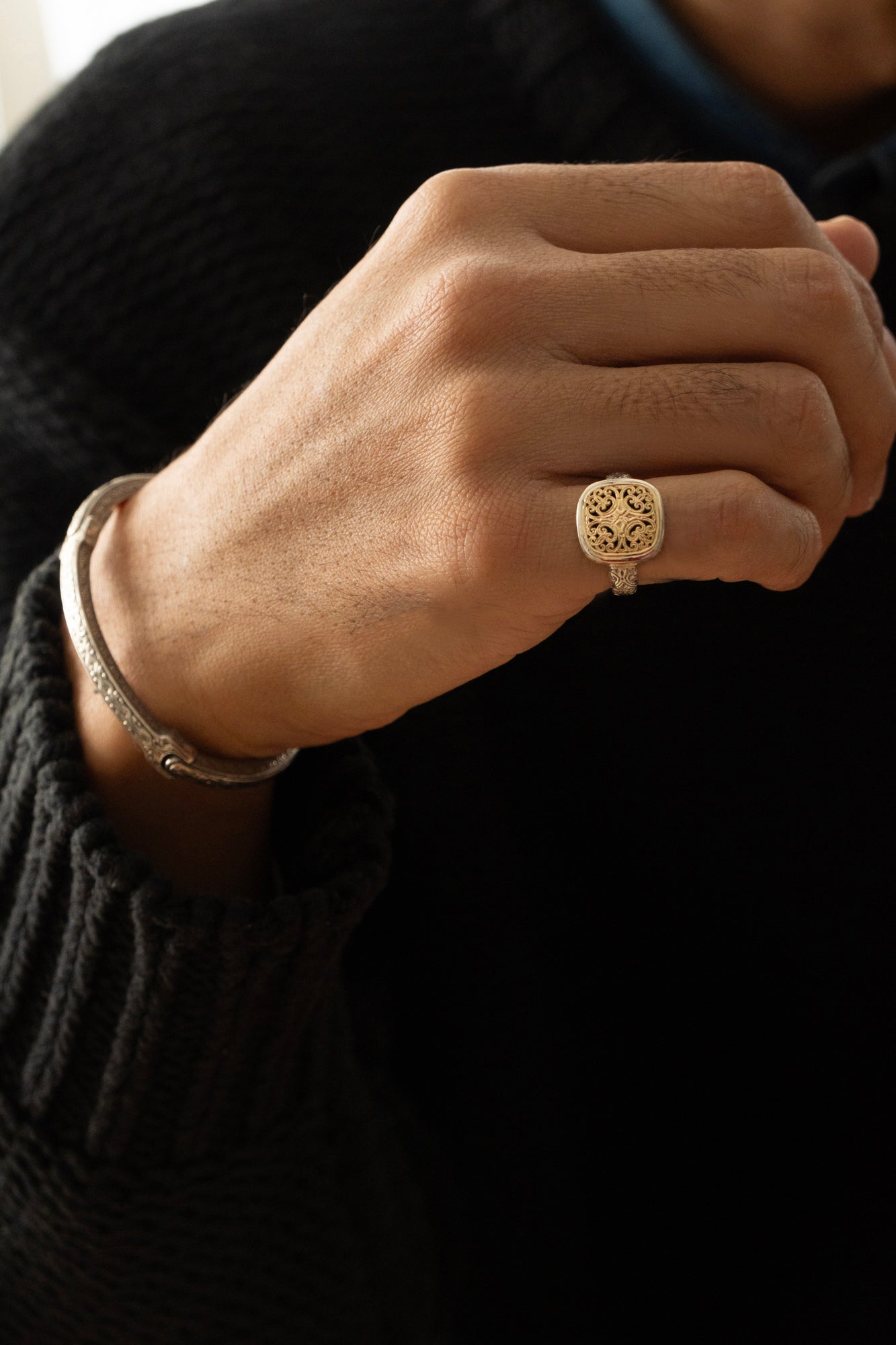 Gerochristo Mediterranean Ring Square ジェロクリスト スクエア