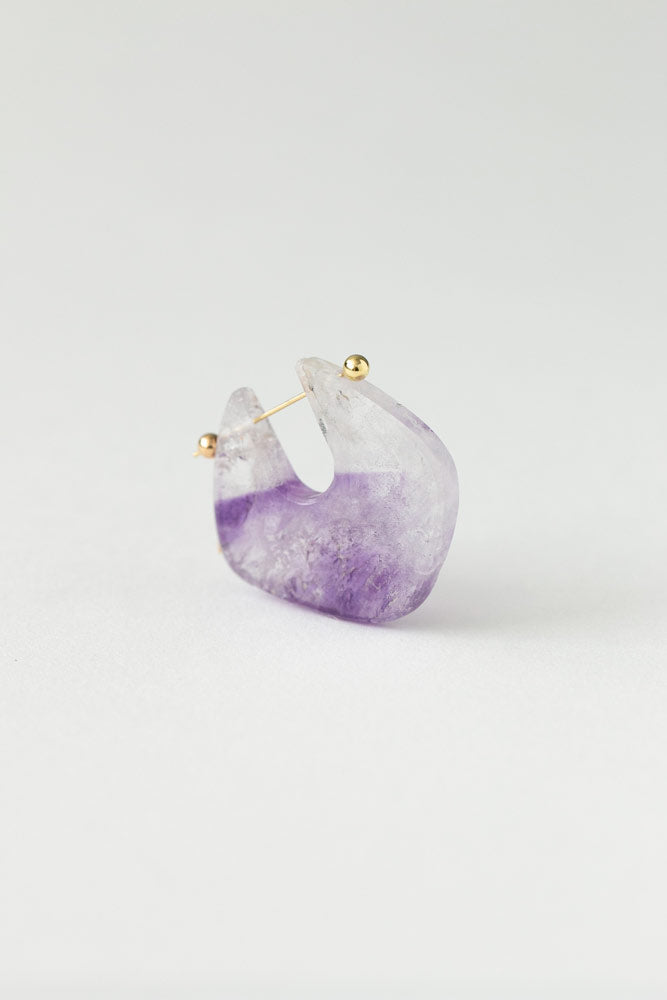 MONAKAjewellery Super seven quartz Rock pierce モナカジュエリー